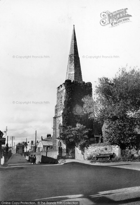 Photo of Portscatho, St Gerran's Church c.1955