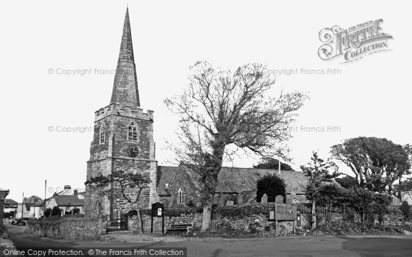 Photo of Portscatho, St Gerran's Church c.1955