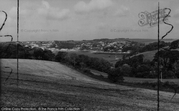 Photo of Portscatho, St Mawes From St Anthony's Head c.1955