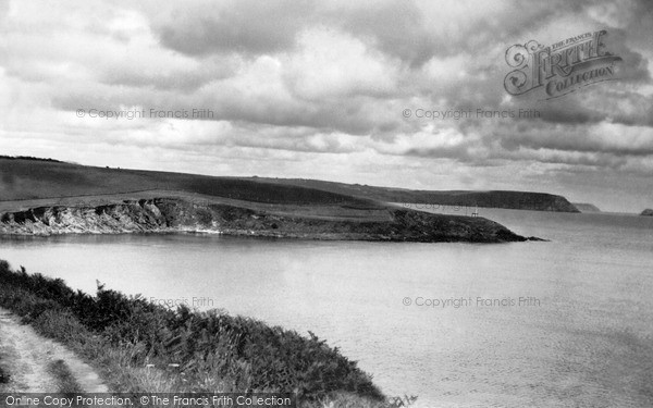 Photo of Portscatho, St Veryan Bay c.1955