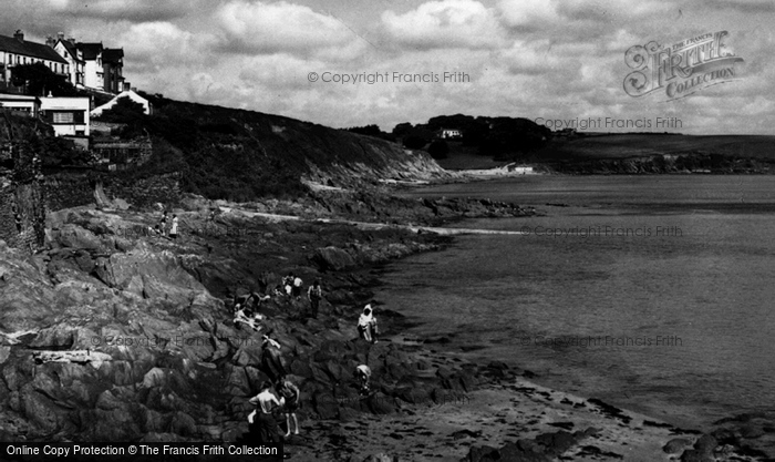 Photo of Portscatho, The Beach c.1955