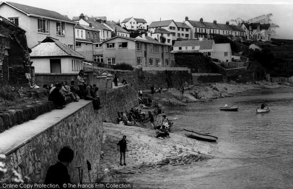 Photo of Portscatho, The Beach c.1960