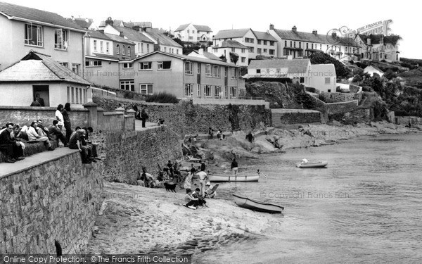 Photo of Portscatho, The Beach c.1960