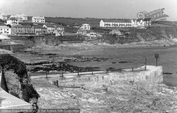 Photo of Portscatho, The Breakwater c.1955