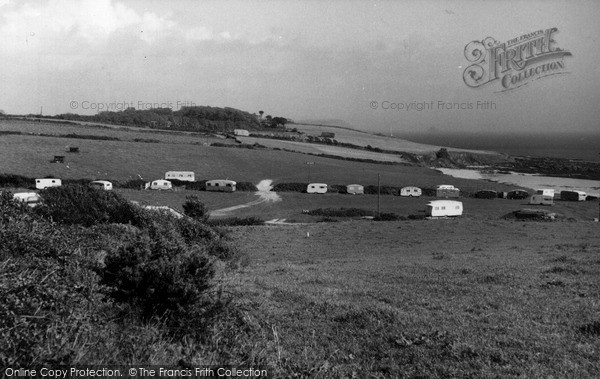 Photo of Portscatho, The Caravan Site c.1955