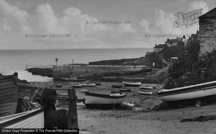 Photo of Portscatho, The Harbour c.1955