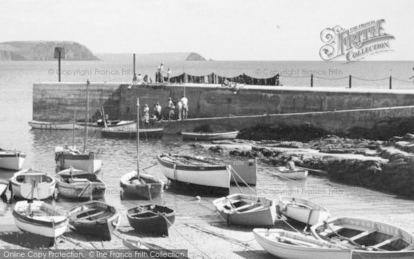 Photo of Portscatho, The Harbour c.1955