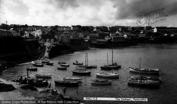Photo of Portscatho, The Harbour c.1960