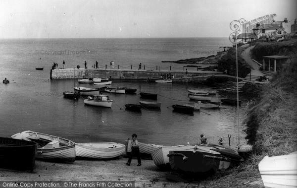 Photo of Portscatho, The Harbour c.1960
