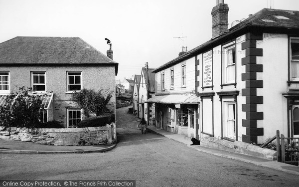 Photo of Portscatho, The Village c.1955