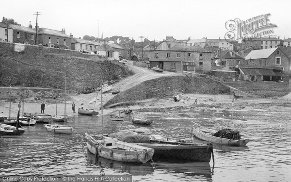 Photo of Portscatho, The Village From The Breakwater c.1955