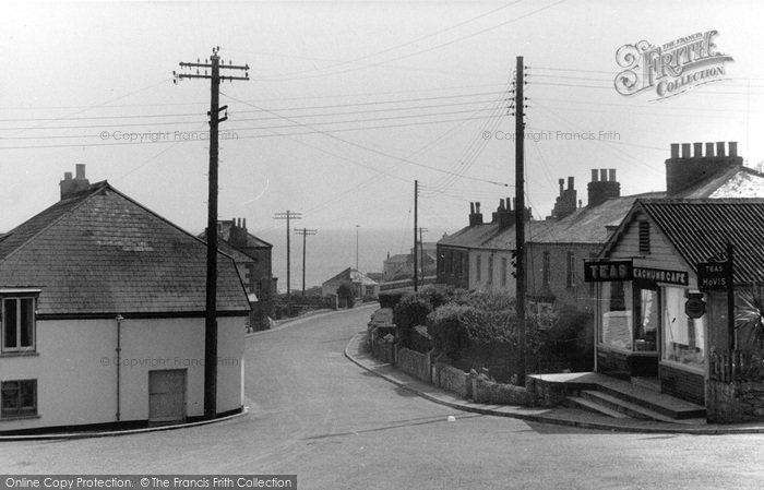 Photo of Portscatho, View From The Square c.1955
