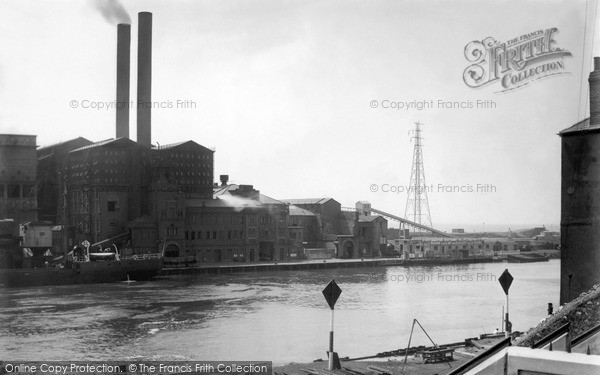 Photo of Portslade-by-Sea, the Power Station c1955