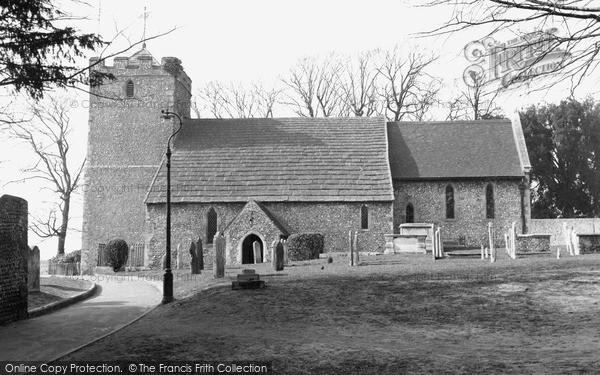 Photo of Portslade, St Nicholas's Church c.1955