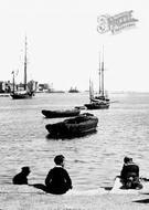 Boys, The Harbour 1892, Portsmouth