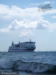 Brittany Ferries' Ship, 'mont St Michel' 2005, Portsmouth