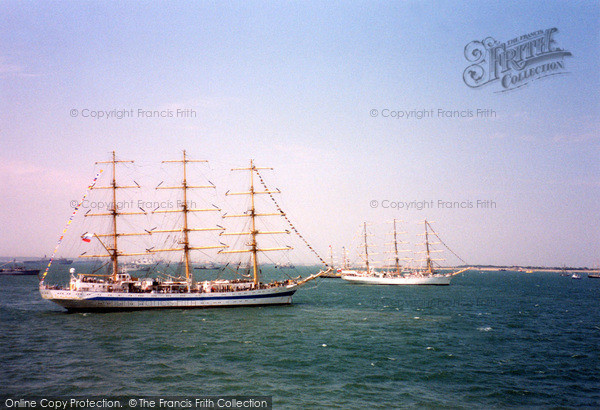 Photo of Portsmouth, Harbour, 200th Aniversary Battle Of Trafalgar Celebration 2005
