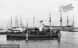 Harbour And HMS 'victory' 1898, Portsmouth