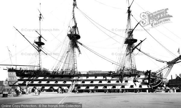 Photo of Portsmouth, HMS Victory c.1960