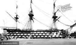 Portsmouth, HMS Victory c1960