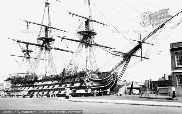 Photo of Portsmouth, HMS Victory c.1960