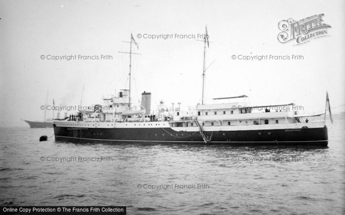 Photo of Portsmouth, Spithead, Admiralty Yacht Enchantress 1937