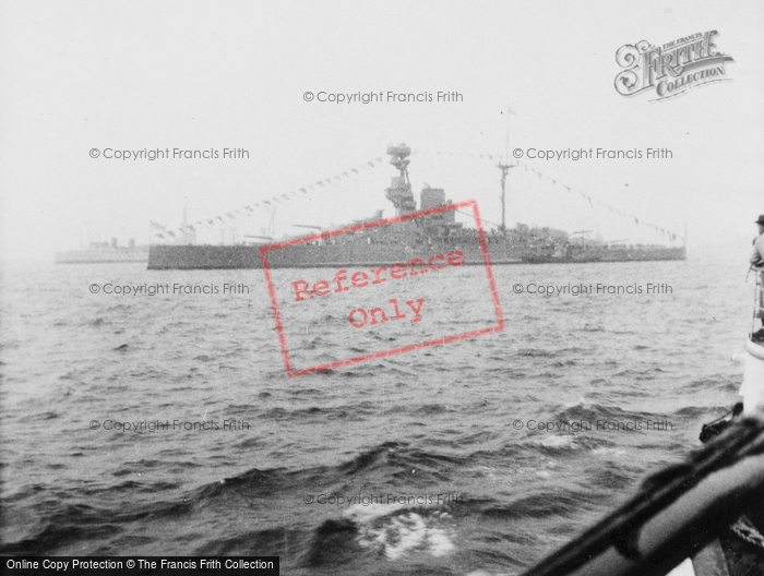Photo of Portsmouth, Spithead, Royal Sovereign 1937