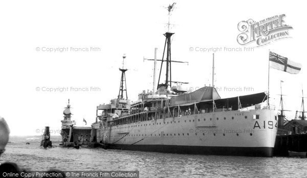 Photo of Portsmouth, The Dockyard c.1955