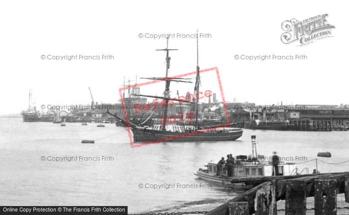 Photo of Portsmouth, The Harbour 1892
