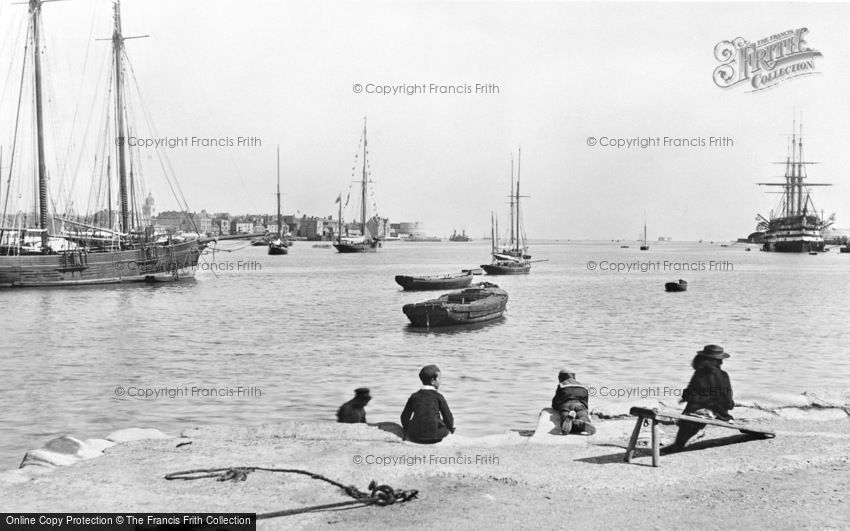 Portsmouth, the Harbour 1892