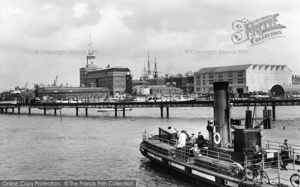 Photo of Portsmouth, The Harbour c.1965