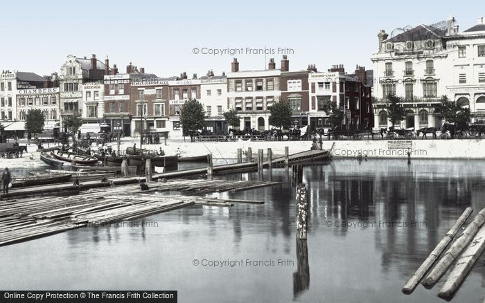 Photo of Portsmouth, The Hard 1890