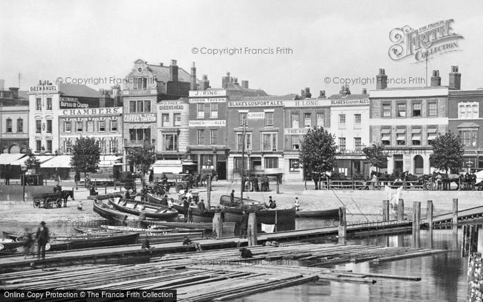 Photo of Portsmouth, The Hard 1890