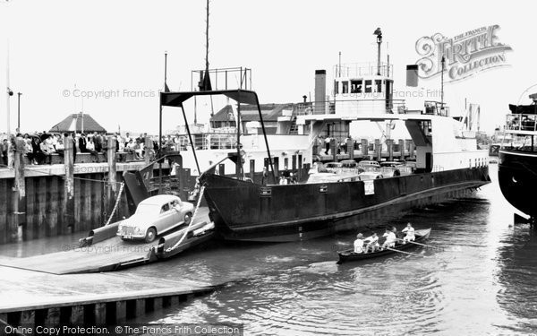 Photo of Portsmouth, The Isle Of Wight Ferry c.1962