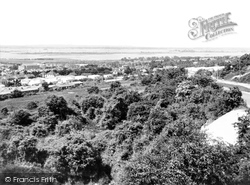 The View From Portsdown Hill c.1955, Portsmouth