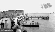 Victoria Pier And The Sally Port c.1960, Portsmouth