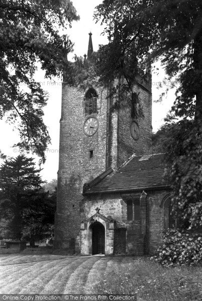 Photo of Pott Shrigley, St Christopher's Church c.1955