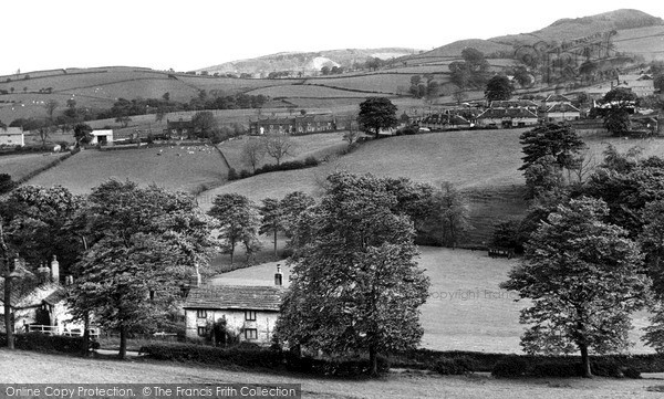 Photo of Pott Shrigley, The Village c.1955