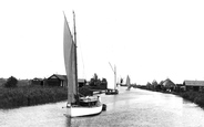 On The River Thurne c.1926, Potter Heigham