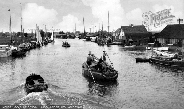 Photo of Potter Heigham, The River Thurne c.1950