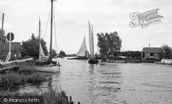 The River Thurne c.1955, Potter Heigham