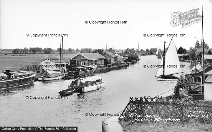 Photo of Potter Heigham, The River Thurne c.1955
