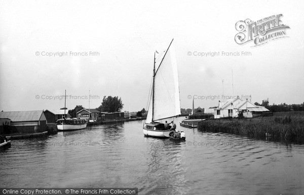 Photo of Potter Heigham, Yachting c.1935