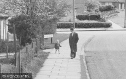 A Toddler In Red Lion Crescent c.1960, Potter Street