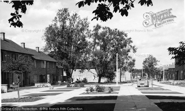 Photo of Potter Street, Chapel Fields c.1955