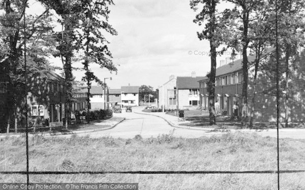 Photo of Potter Street, Chapel Fields c.1955