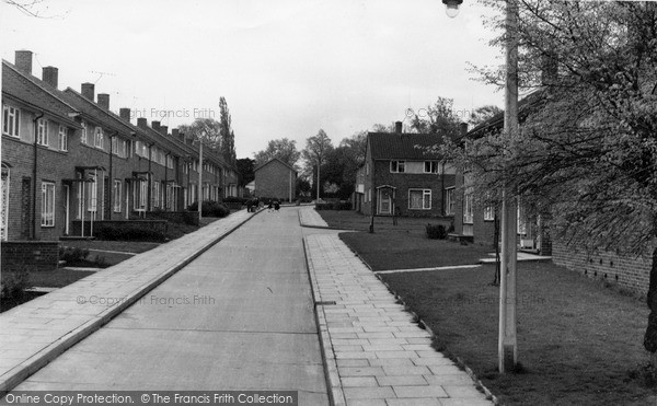 Photo of Potter Street, Chapel Fields c.1960