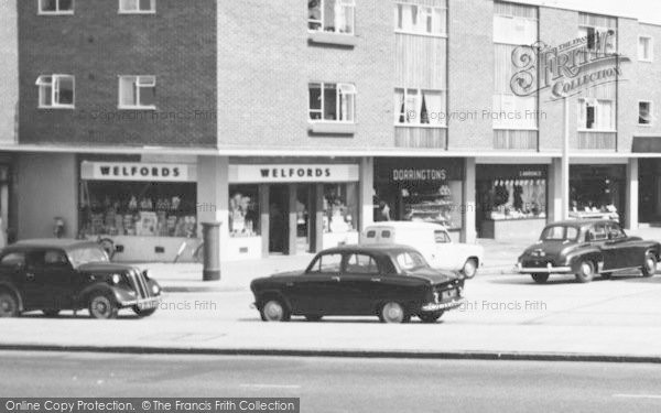 Photo of Potter Street, General Store And Bakery  c.1955