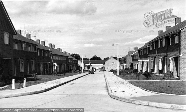 Photo of Potter Street, Perry Spring c.1955