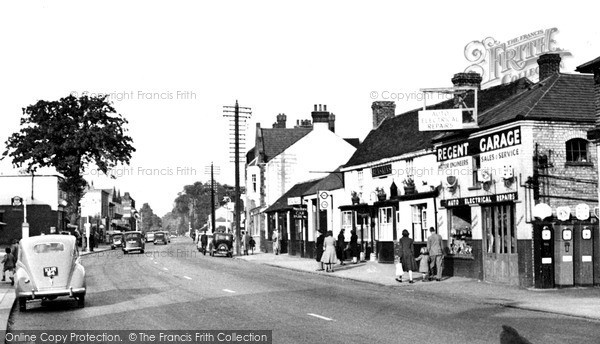 Photo of Potters Bar, High Street c.1955